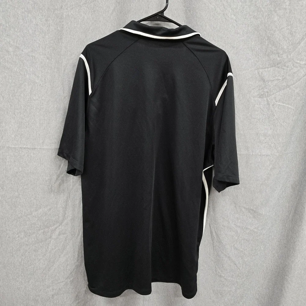 NNU Nike Dri-FIT Mens Polo Shirt Black NN Baseball Athletic Short Sleeve‎ XL